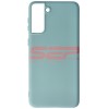Husa Silicon Glacier Blue Samsung Galaxy S21 Plus, High Copy, Protectie Camera