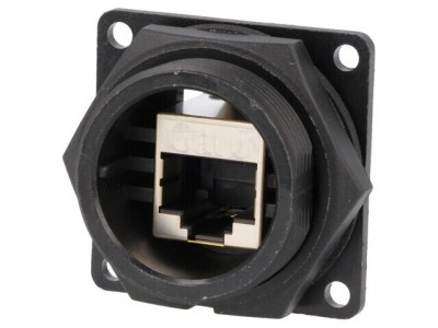 Cuplă RJ45 Cat6 Ecranată IP67/IP68 foto