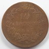Italia 10 centesimi 1867, Europa