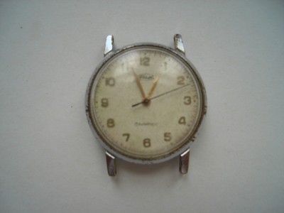 Ceas mecanic sovietic Zim, defect foto