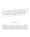 Cumpara ieftin Cuier, Songmics, Alb, 40x9x7 cm