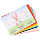 Bloc de desen multicolor Strigo A4, 20 file, 80g
