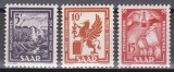 SAAR 1950 - Motive locale, Cota 15, MNH