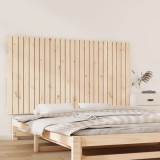 Tăblie de pat pentru perete, 159,5x3x90 cm, lemn masiv de pin, vidaXL