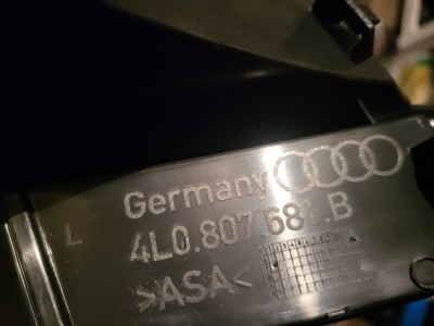 Grilă st&amp;acirc;nga bară față Audi Q7 2015 foto