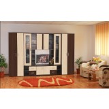Living Cristina 340X53X200 Wenge + Mesteacan