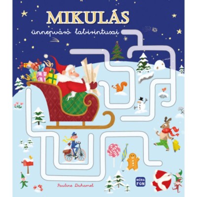 Mikul&amp;aacute;s &amp;uuml;nnepv&amp;aacute;r&amp;oacute; labirintusai foto