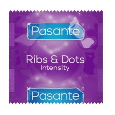 Set 144 Prezervative Pasante Ribs&amp;Dots Intensity
