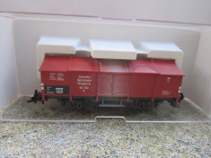 Vagon marfa transport calcar, Deutsche Reichsbahn, scara 1/87, Fleischmann foto