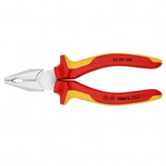 Cleste profesional combinat izolat Knipex 03 06 160, 160 mm