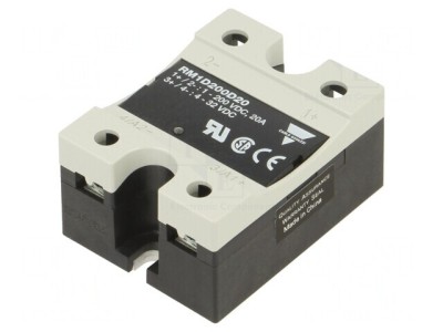 Releu Semiconductor 1-Fazat 20A 1-200VDC foto
