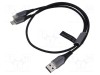 Cablu USB 2.0 VENTION USB A la USB C 1m negru