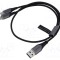 Cablu USB 2.0 VENTION USB A la USB C 1m negru