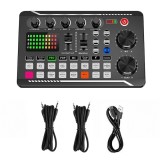 Mixer audio Bluetooth 16 efecte F998 &ndash; Sunet clar, conectivitate completă și performanță profesională