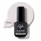 &Nu;&omicron;.411 Off White | Laloo gel polish 15ml, Laloo Cosmetics