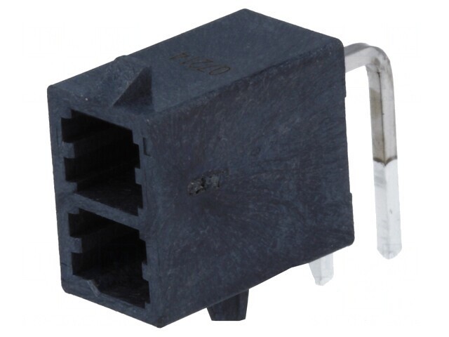 Conector Soclu Mega-Fit 5,7mm 2-PIN 23A THT