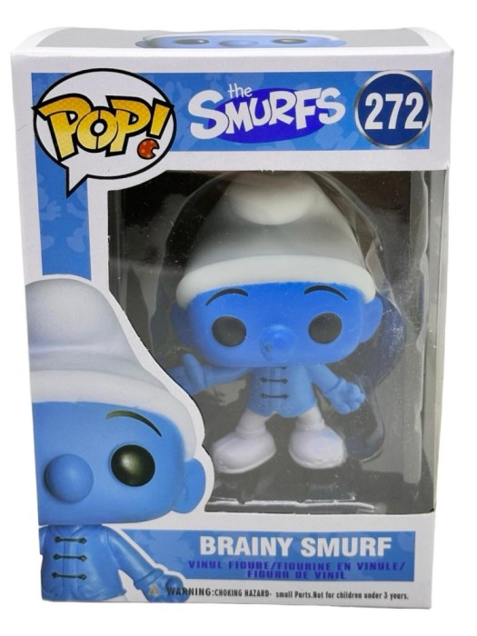 Figurina Pop The Smurfs Brainy Smurf 272