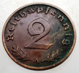 2.886 GERMANIA 2 REICHSPFENNIG 1938 A, Europa, Bronz