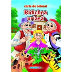 Carte de colorat - Ridichea uriasa