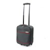 Troler Carla Gri cu Rosu 40x30x15cm ComfortTravel Luggage, Ella Icon