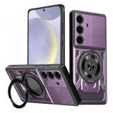 Husa pentru Samsung Galaxy S25 S931 / S24 S921, Techsuit, RuggedCam, Mov