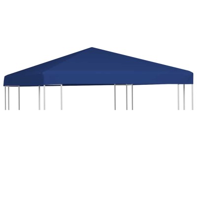 Acoperiș de pavilion, 310 g/m&amp;sup2;, albastru, 3 x 3 m foto