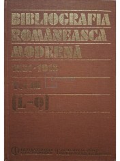 Gabriel Strempel (coord.) - Bibliografia romaneasca moderna 1831-1918, vol. 3 (L-Q) (Editia: 1989) foto