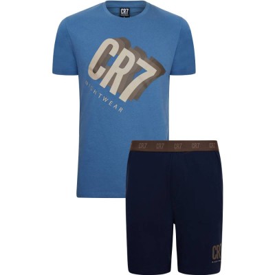 Cristiano Ronaldo pijamale de bărbați Short blue - L foto