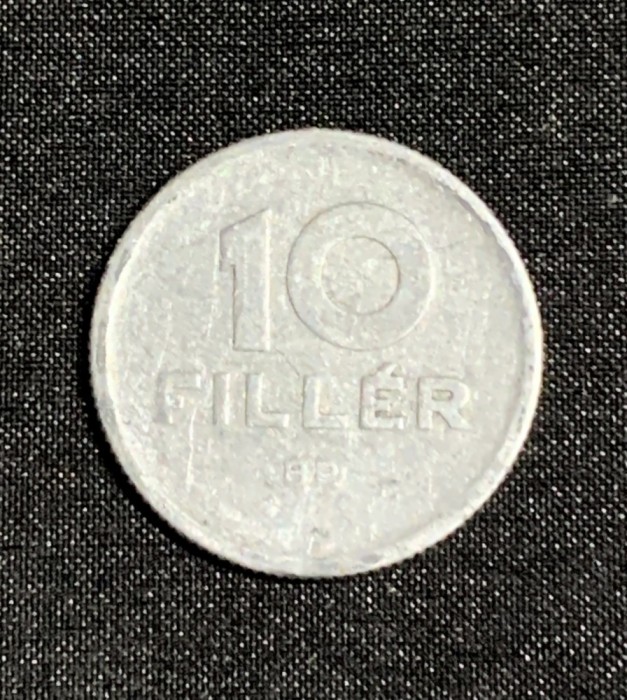 Moneda 10 filler 1962 Ungaria