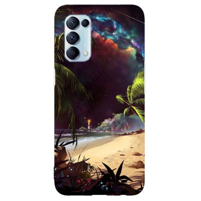 Husa compatibila cu Oppo A31 model Nebula island, Silicon, TPU, Viceversa foto