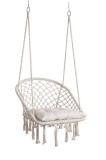 Hamac bumbac alb Javier 88x69x130 cm
