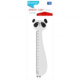 Rigla de plastic, Starpak, Panda, 15 cm