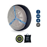 Set 2 huse antiderapante auto Veriga Car Sock 77 pentru zapada