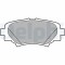 DELPHI LP2702 set placute frana,frana disc