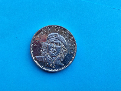 3 Pesos 1992 Cuba-stare buna-Che Guevara foto