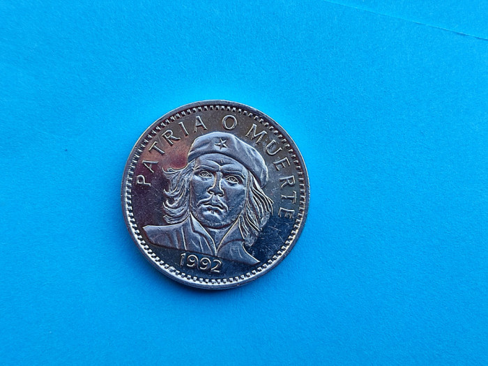 3 Pesos 1992 Cuba-stare buna-Che Guevara