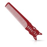 Cumpara ieftin Pieptene frizerie/coafor - Y.S/PARK - 209 - Rosu