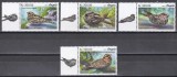 Angola 2019 - Păsări, Serie cu Tapsuri, MNH