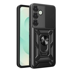 Husa Samsung Galaxy S25 Plus protectie camera Techsuit CamShield Series, negru foto