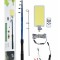 Kit Nocturna eLIVE FR-03, Proiector Camping LED 47W 4558lm, Ajustabil 4,5m