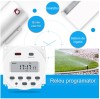 Programator Temporizator Digital 220V, Releu 16A, Ciclu Min. 1 Minut, 8 Programe ON/OFF