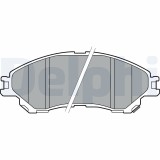 DELPHI LP2664 set placute frana,frana disc