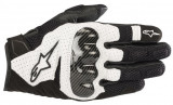 Manusi Moto Barbati Alpinestar SMX-1 V2 Wentylowane Negru / Alb Marimea L 357051812L, Alpinestars