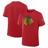 Chicago Blackhawks tricou de bărbați Hat Trick red - M