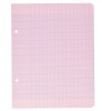 Set 100 foi Clairefontaine 1343C A5+, hartie velina de 90 g m &sup2;, culoare roz - RESIGILAT