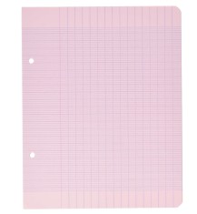 Set 100 foi Clairefontaine 1343C A5+, hartie velina de 90 g m &sup2;, culoare roz - RESIGILAT