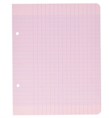 Set 100 foi Clairefontaine 1343C A5+, hartie velina de 90 g m &amp;sup2;, culoare roz - RESIGILAT foto
