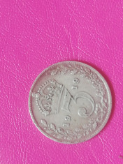 3 PENCE 1919 ARGINT foto