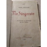 A. File insangerate Mihail Sadoveanu