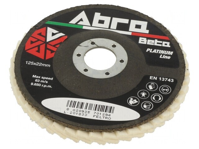 Disc de Lustruit 125mm P&acirc;slă